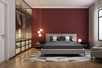 海口现代风格-卧室