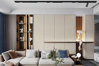 海口北欧风格-客厅