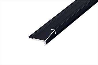 海口航空纤维墙咔铝合金阳角线（哑黑氧化）