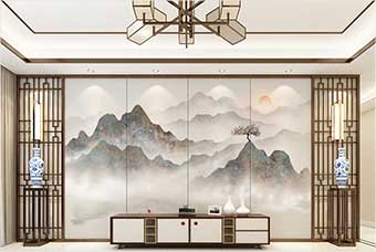 海口森佰汇航空纤维（山水画系列）