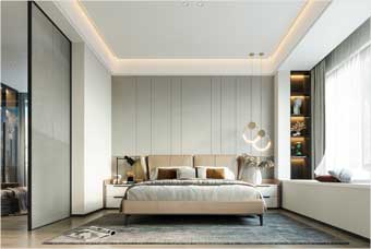 海口卧室空间案例
