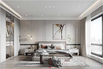 海口卧室空间案例