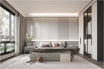 海口卧室空间案例